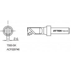 Жало паяльное T500-SK