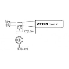 Наконечник ATTEN T9130-2.4D