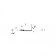 Жало паяльное d0832YD DJE