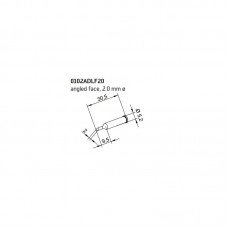 Жало паяльное d0102ADLF20 DJE