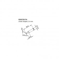 Жало паяльное d0102CDLF24 DJE