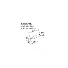 Жало паяльное d0102SDLF08L DJE