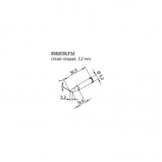Жало паяльное d0102CDLF32 DJE