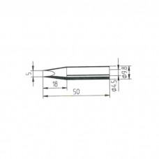 Жало паяльное 162VD для Multitip C15 Ersa 0162VD/SB