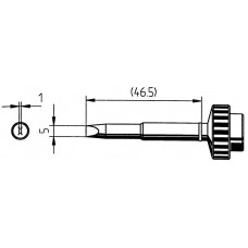 Жало паяльное 612GDLF для Tech Tool Ersa 0612GDLF/SB