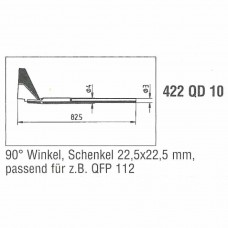 0422QD10. Auslötspitzen-Satz QD10, für Entlöt-Pincette 40/TC 40 und Chip tool Ersa