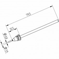 Наконечник 0742ED0819H Ersa