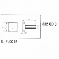 0832QD3. Lötspitze, für PLCC68 Ersa