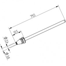 Наконечник Ersa 0742ED2438