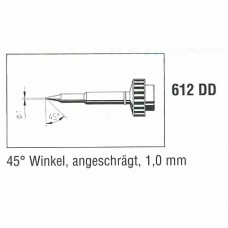 0612DD. DUR Lötspitze gerade, angeschrägt, 1,0 mm Ersa