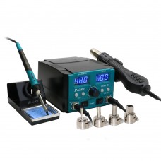 Термовоздушная паяльная станция двухканальная Pro'sKit SS-982B