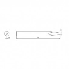 Паяльное жало F. SPI 81 3,0мм прямое
