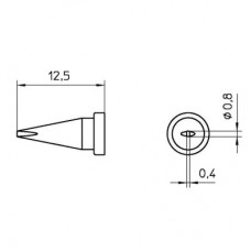 Паяльное жало Weller LT HSLHS (100 штук)