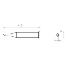 Паяльное жало Weller XT GW3 (10 штук)