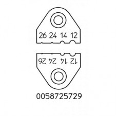 Набор ножей для термопинцета Weller AWG 12, 14, 24, 26