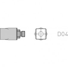 Насадка Weller D04 для пайки горячим воздухом